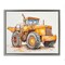 Stupell Industries Construction Truck Whimsicality Floating Frame, design by Steve Hunziker